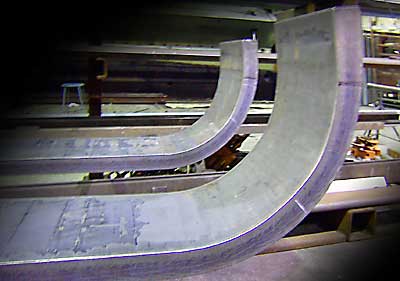 Bending 8\'\' chinese steel
